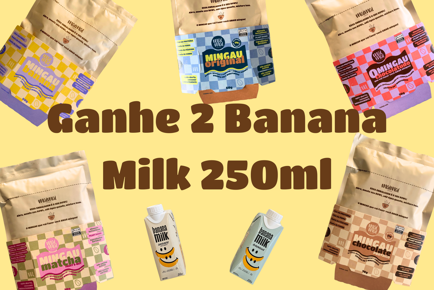 O match perfeito para o verão: Maimai & Banana Milk