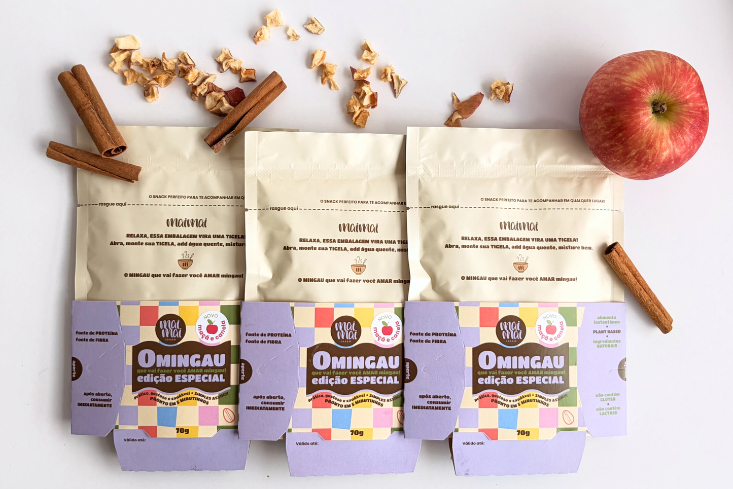 Especial Maçã e Canela (16g de Proteína)