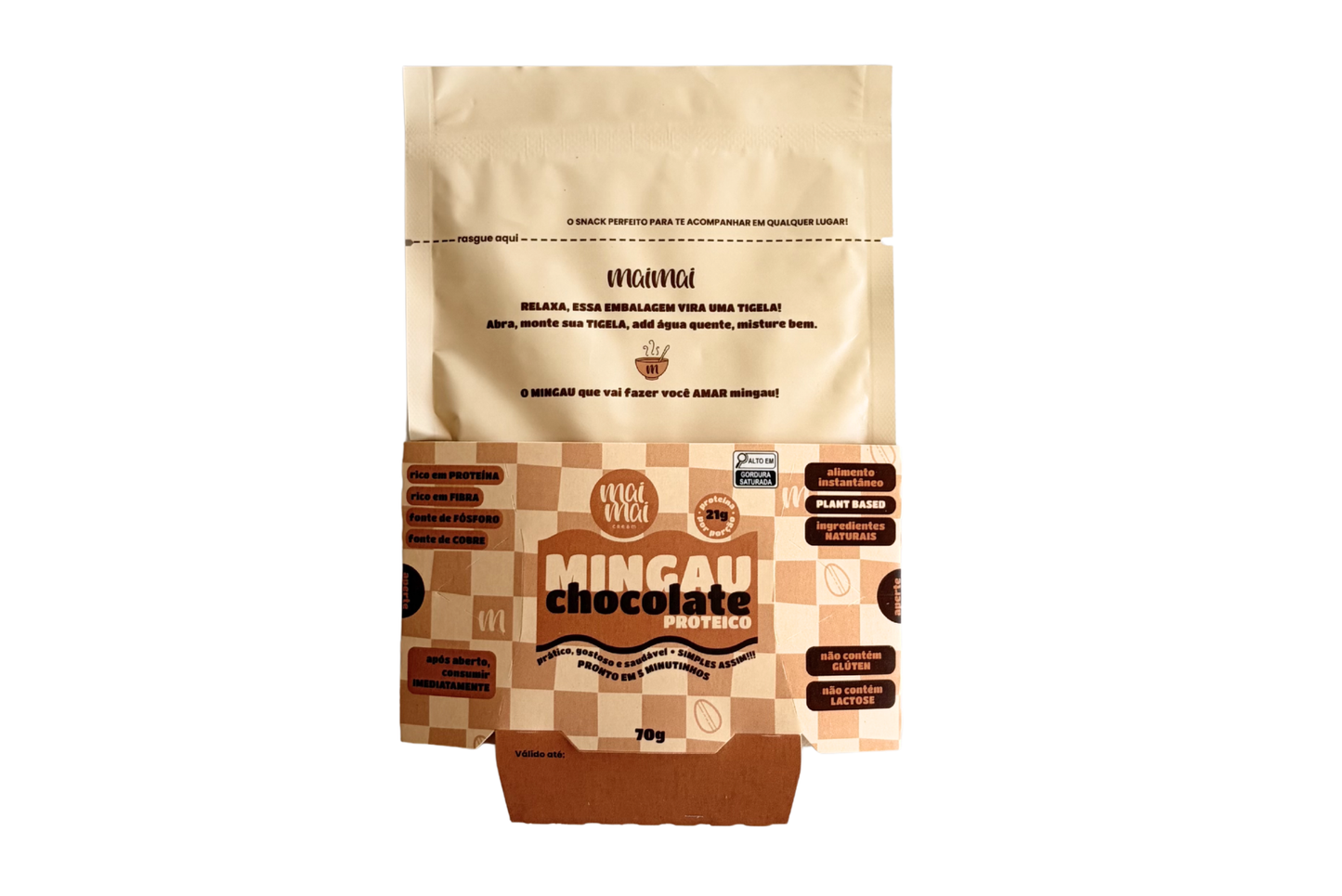 Chocolate SUPER Proteico (21g de Proteína)
